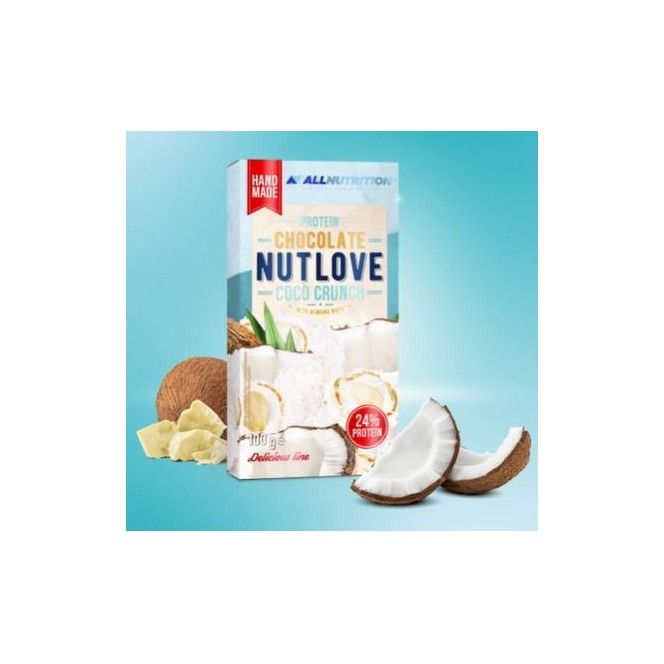 AllNutrition Protein Chocolate (90g) White Chocolate Coconut