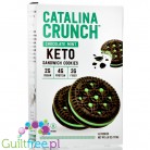 Catalina Crunch Keto Chocolate Mint Sandwich Cookies - wegańskie markizy z kremem miętowym bez cukru
