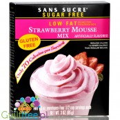 Sans Sucre Strawberry Mousse - mus truskawkowy bez cukru 70kcal