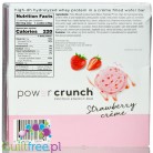 Power Crunch Strawberry Creme Protein Waffer BOX x 12 -
