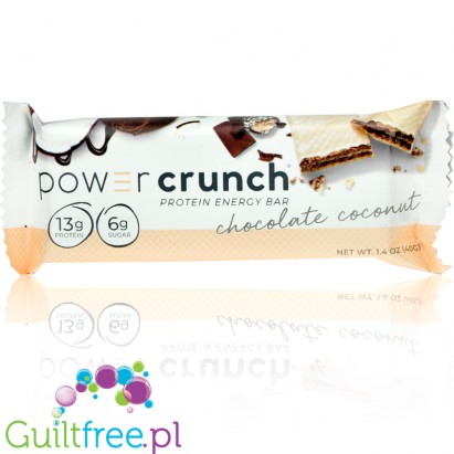 Power Crunch Chocolate Coconut Protein Waffer