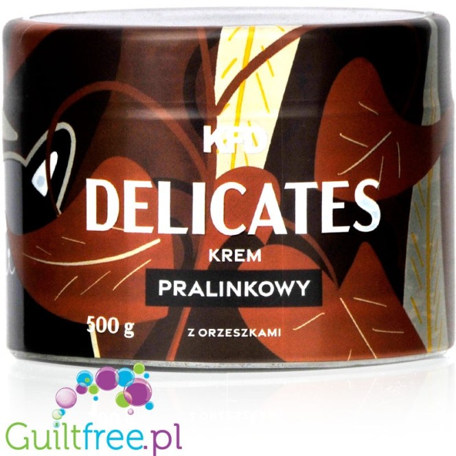 KFD Delicates Pralines - Milk Chocolate & Hazelnut sugar free spread