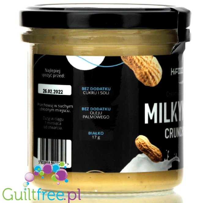 HiFood Milkynut Crunchy Creamy Butter 330 g