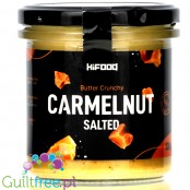 HiFood CarmelNut Salted - karmelowy krem z kawałkami orzechów, bez dodatku cukru
