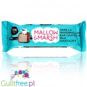 Mallow & Marsh Vanilla Marshmallow Bar - waniliowy baton piankowy 100kcal (CHEAT MEAL)