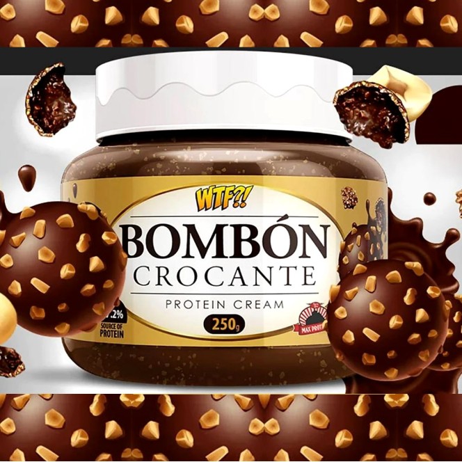 Max Protein WTF Bombón Crocante - What The Fudge Protein Cream