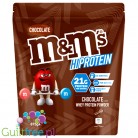 M&M's Hi-Protein Chocolate Whey Powder - odżywka białkowa 0,87kg