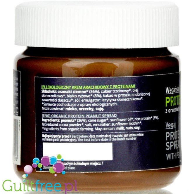 Me Gusto (Bio up) protein peanut cream bio & gluten free 190g