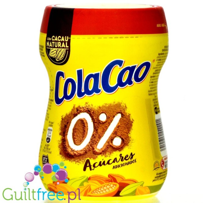 ColaCao 0% Azúcares Añadidos: con Cacao Natural - 6 Envases de 500 g en  Formato Ahorro Refill : : Alimentación y bebidas