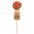 Manufaktura Cukierków, Lollies Workshop, Apple & Strawberry, big sugar free lollipop with xylitol