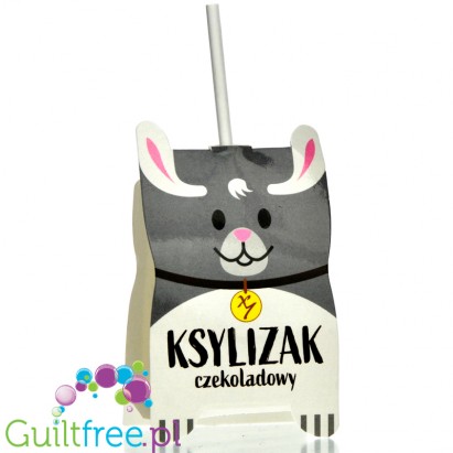 AKA sugar free lollipop sweetened with xylitol, Bunny