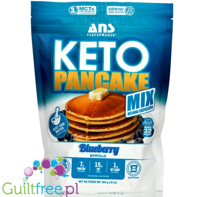 Keto Pancake Mix 454g Blueberry