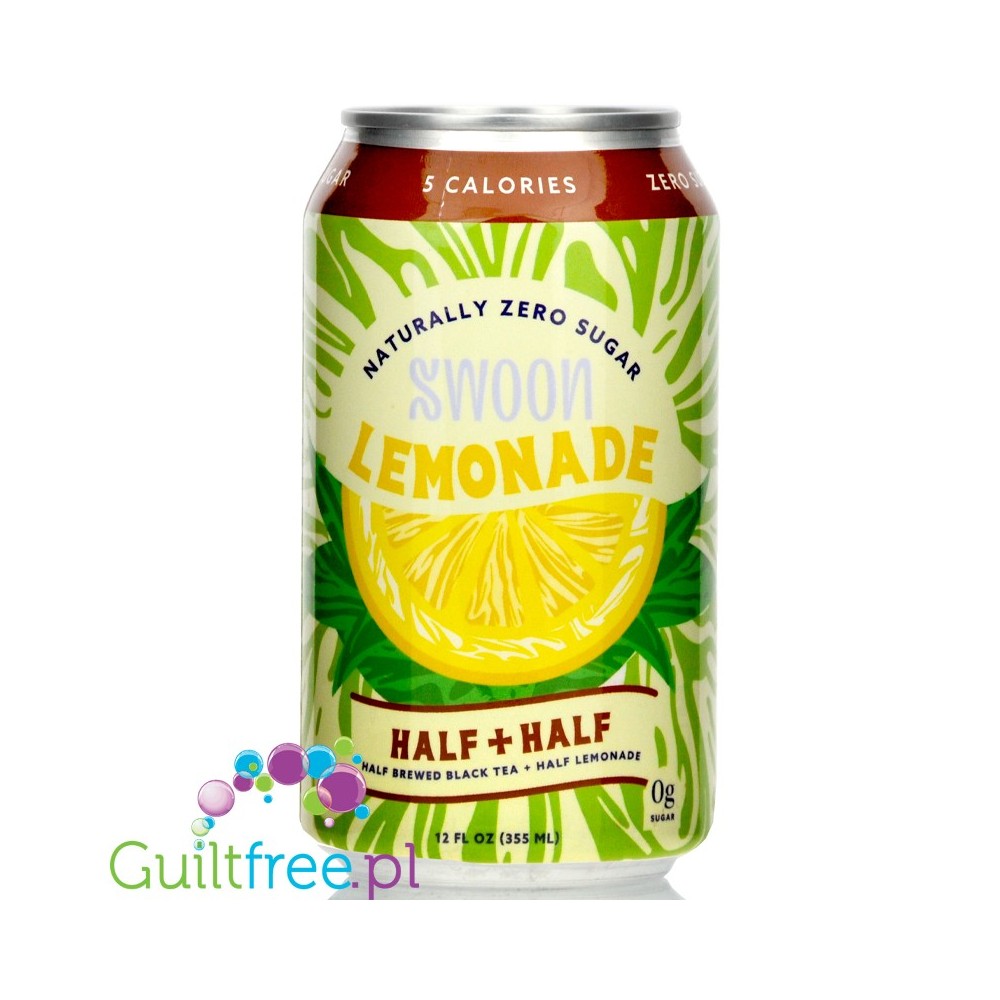 Swoon Zero Sugar Lemonade Half Half 12 Fl Oz Guiltfree Pl