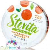 Stevita Stevia Sweetened Sugar Free Hard Candies, Outreageous Orange 1.4 oz