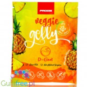 Prozis Veggie Gelly Agar-Agar D-Gest Pineapple - wegańska galaretka bez cukru i żelatyny, Malina & Matcha