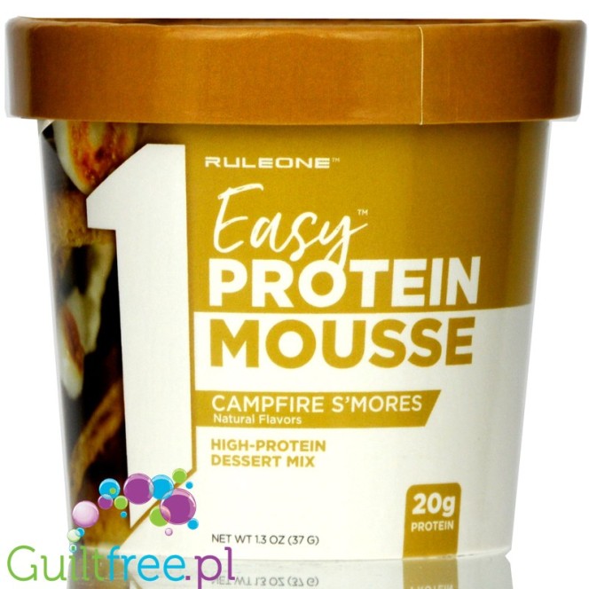 Rule R1 Protein Mousse Campfire S'mores - mus proteinowy instant 20g białka