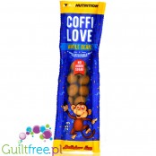 Coffilove White Chocolate & Cinnamon Coffee Beans - Lavazza coffee beans in white chocolate coating, stick