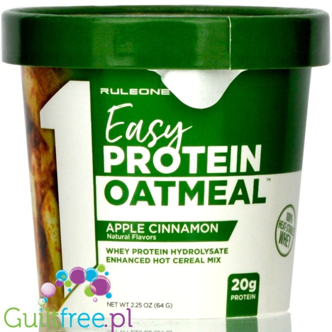 Rule R1 Performance Pantry Easy Protein Oatmeal Apple & Cinnamon owsianka proteinowa 20g białka