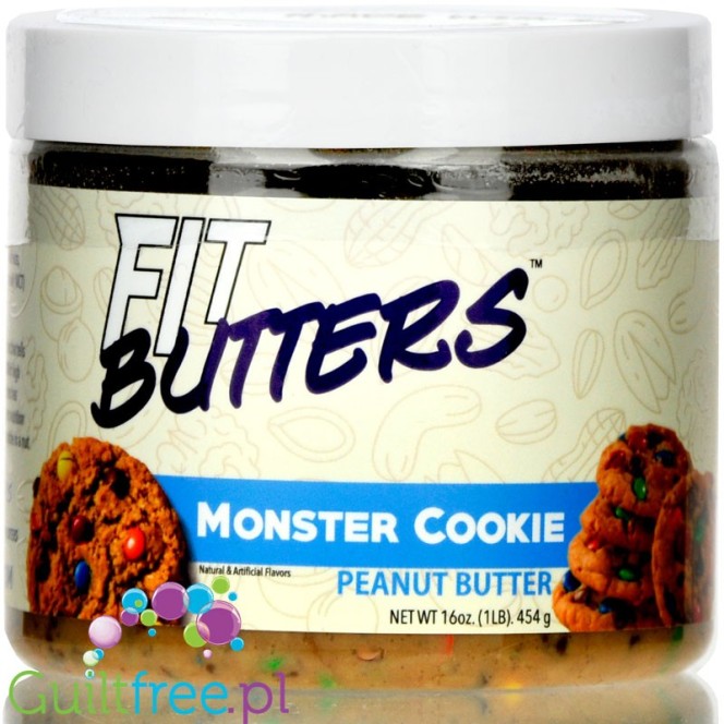 Fit Butters Monster Cookie Peanut Butter 454g
