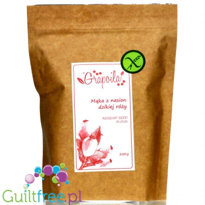 Grapolia highly defatted rosehip seeds flour