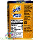 Sunkist Pineapple Zero Sugar Singles to Go 0.53oz (16,5g)