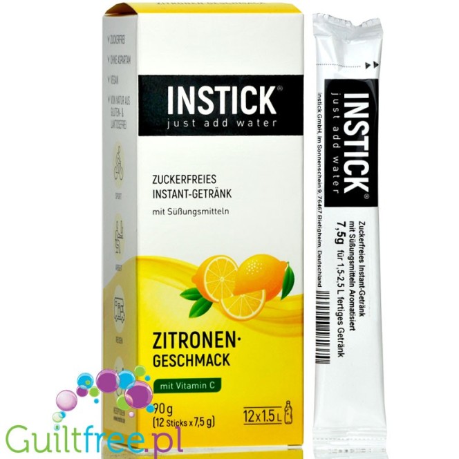 INSTICK Lemon sugar free instant drink