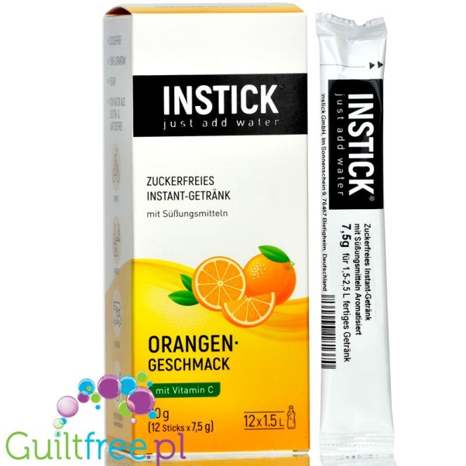 INSTICK Orange sugar free instant drink