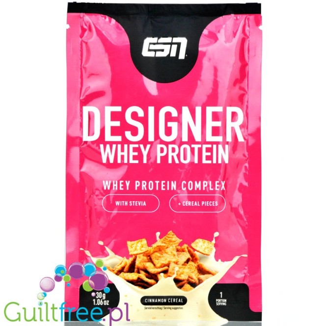 ESN Designer Whey Cinnamon Cereal, protein powder WPI, WPC & WPH, 30g single sachet