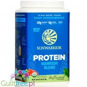 Sunwarrior Protein Warrior Blend, Natural 0,75kg - wegańska orgaiczna odżywka białkowa z goji i MCT
