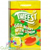 Prozis Tweest Lemon & Goji - landrynki z witaminą C, bez cukru, Cytryna & Goji