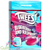 Prozis Tweest Blueberry & Raspberry - bezcukrowe landrynki z witaminą C, Malina & Jagoda