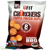 UFIT Crunchers Smokehouse BBQ Crisps - chipsy proteinowe 60% mniej tłuszczu