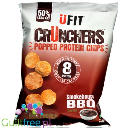UFIT Crunchers Smokehouse BBQ - protein crisps