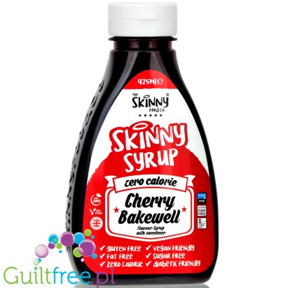 Skinny Food Cherry Bakewell zero calorie syrup