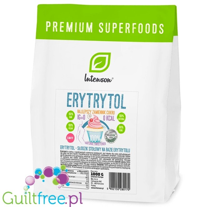 Erythritol Zero Calorie Sweetener 1kg / 500g Erytrol / Erytrytol TARGROCH