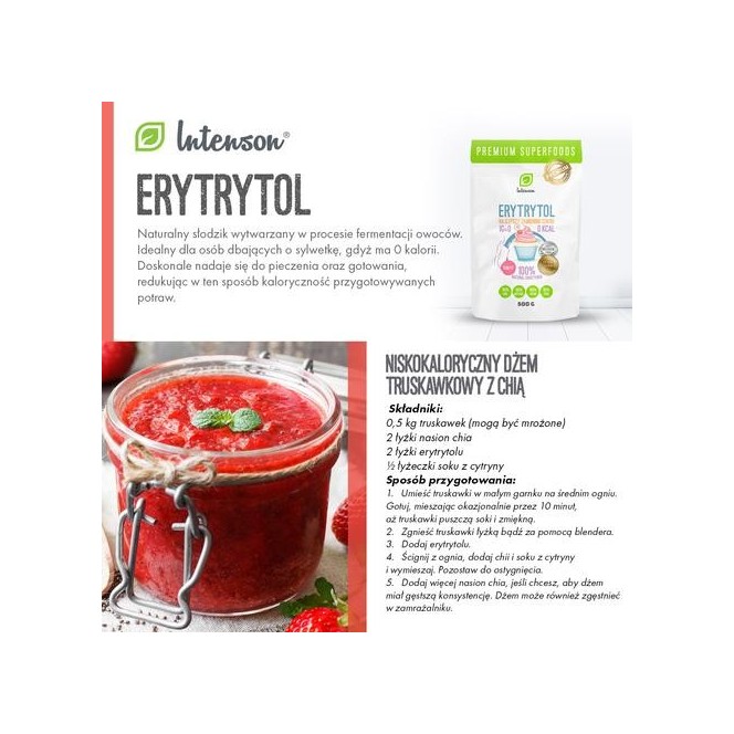 Erythritol 1kg 2kg - ZERO Calorie 100% Natural Sugar Replacement