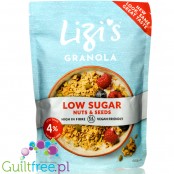 Lizi's Low Sugar - granola płatki śniadaniowe bez dodatku cukru 0,5KG