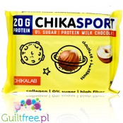 ChikaLab ChikaSport czekolada proteinowa bez cukru z orzechami 100g