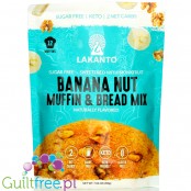 Lakanto Banana Nut Muffin & Bread Mix - mieszanka do wypieku keto mufinek bananowych bez cukru