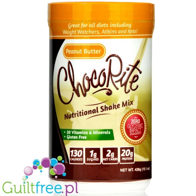 Healthsmart Foods, Inc., Chocolite Protein, Peanut Butter 14.7 oz (418g)