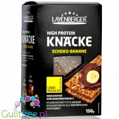 Layenberger Protein Knäckebrot Chocolate Banana - pieczywo chrupkie proteinowe 70% mniej wglowodanów