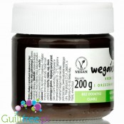 CD WegańskieLove - wegański krem kakaowy z orzechami laskowymi bez cukru i bez oleju palmowego