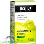 InStick Honeydew Melon - rozpuszczalna saszetka smakowa do napoi bez cukru, Melon Miodowy, 12 saszetek na 0,5L