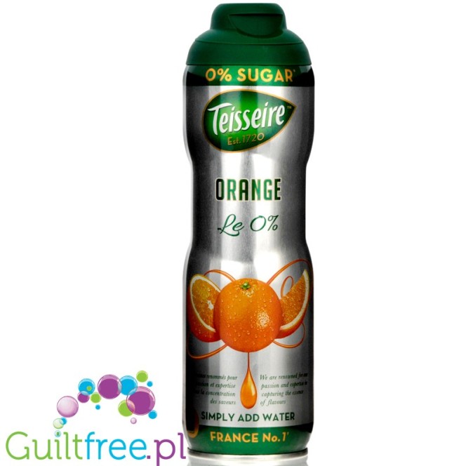 Teisseire Orange 0% Sugar Syrup 
