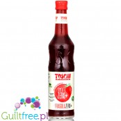 Toschi Fragola Linea Zero Plus - Italian concentrated syrup, Strawberry