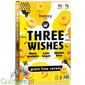 Three Wishes Grain Free Cereal, Honey