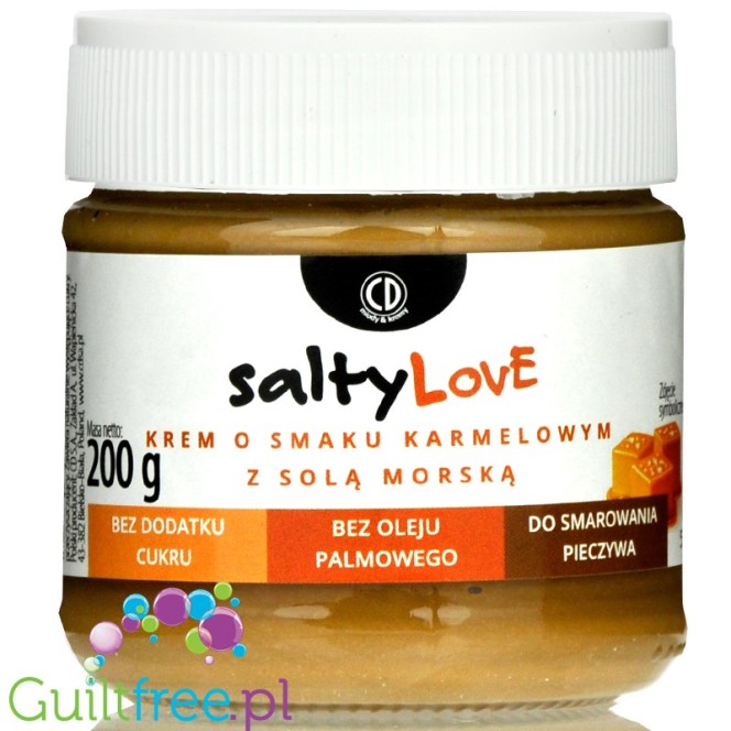 CD SaltyLove - sugar free & no palm oil salted caramel spread