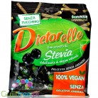 Dietorelle Gommose Liquirizia - wegańskie lukrecjowe żelki bez cukru ze stewią