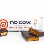 No Cow Chocolate Peanut Butter Cup - wegański keto baton białkowy w polewie czekoladowej