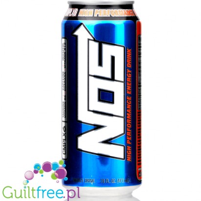 NOS High Performance Energy Drink - napój energetyczny z USA (CHEAT MEAL)